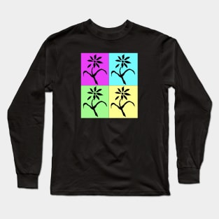 Pop Art Flower 23 Long Sleeve T-Shirt